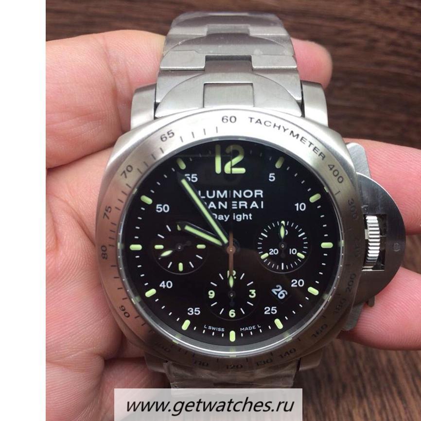 NEW Replica Pa*e*a1 Luminor 1950 PAM127 ZF SS Black Dial OP XI