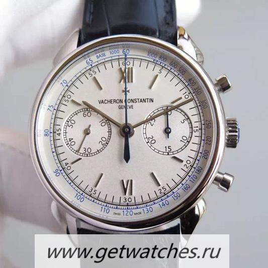 Replica Vacheron C0nstan1n Patrimony Traditionnelle SS White Dial Lemania